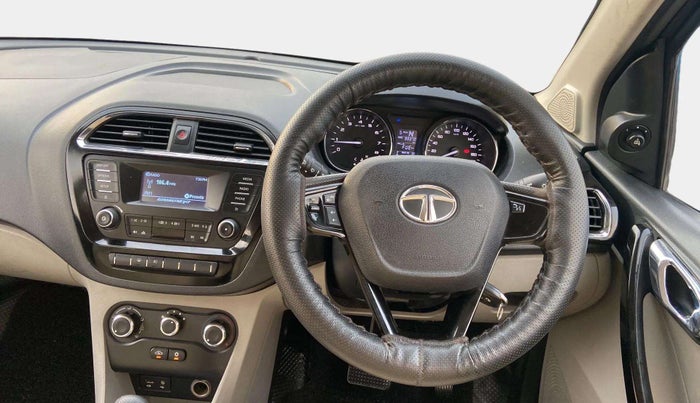2018 Tata Tiago XZA PETROL, Petrol, Automatic, 99,341 km, Steering Wheel Close Up