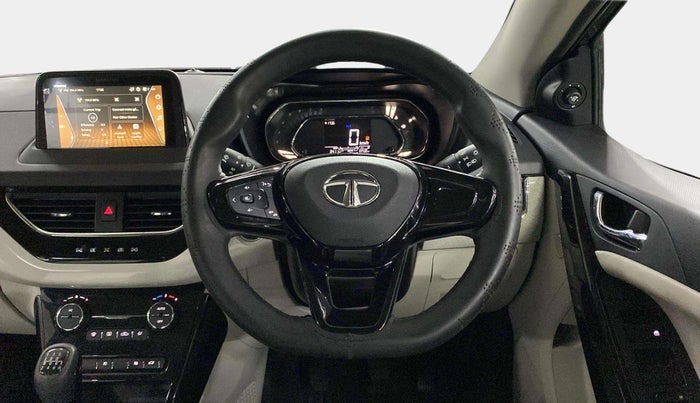 2022 Tata NEXON XZ PLUS PETROL, Petrol, Manual, 3,373 km, Steering Wheel Close Up