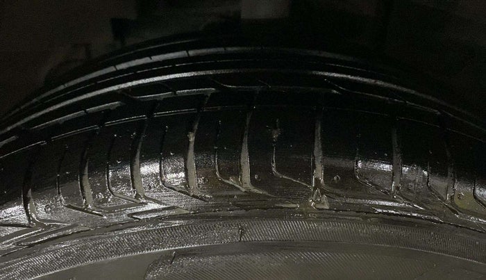 2022 Tata NEXON XZ PLUS PETROL, Petrol, Manual, 3,373 km, Left Front Tyre Tread