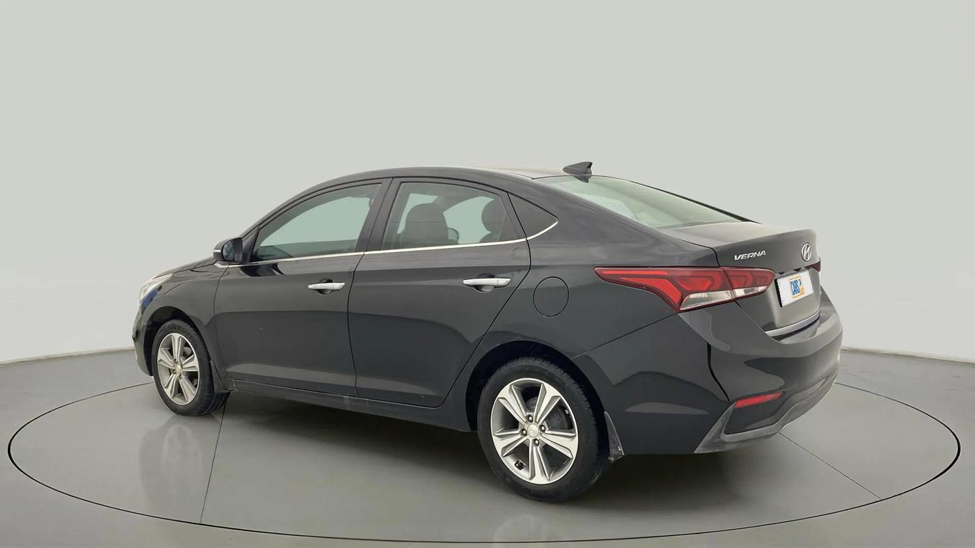 2019 Hyundai Verna 1.6 VTVT SX, Petrol, Manual, 79,165 km, Left Back Diagonal