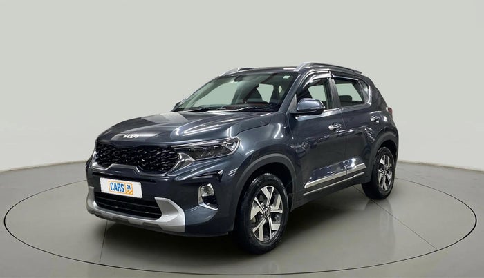 2023 KIA SONET HTX 1.0 IMT, Petrol, Manual, 8,942 km, Left Front Diagonal