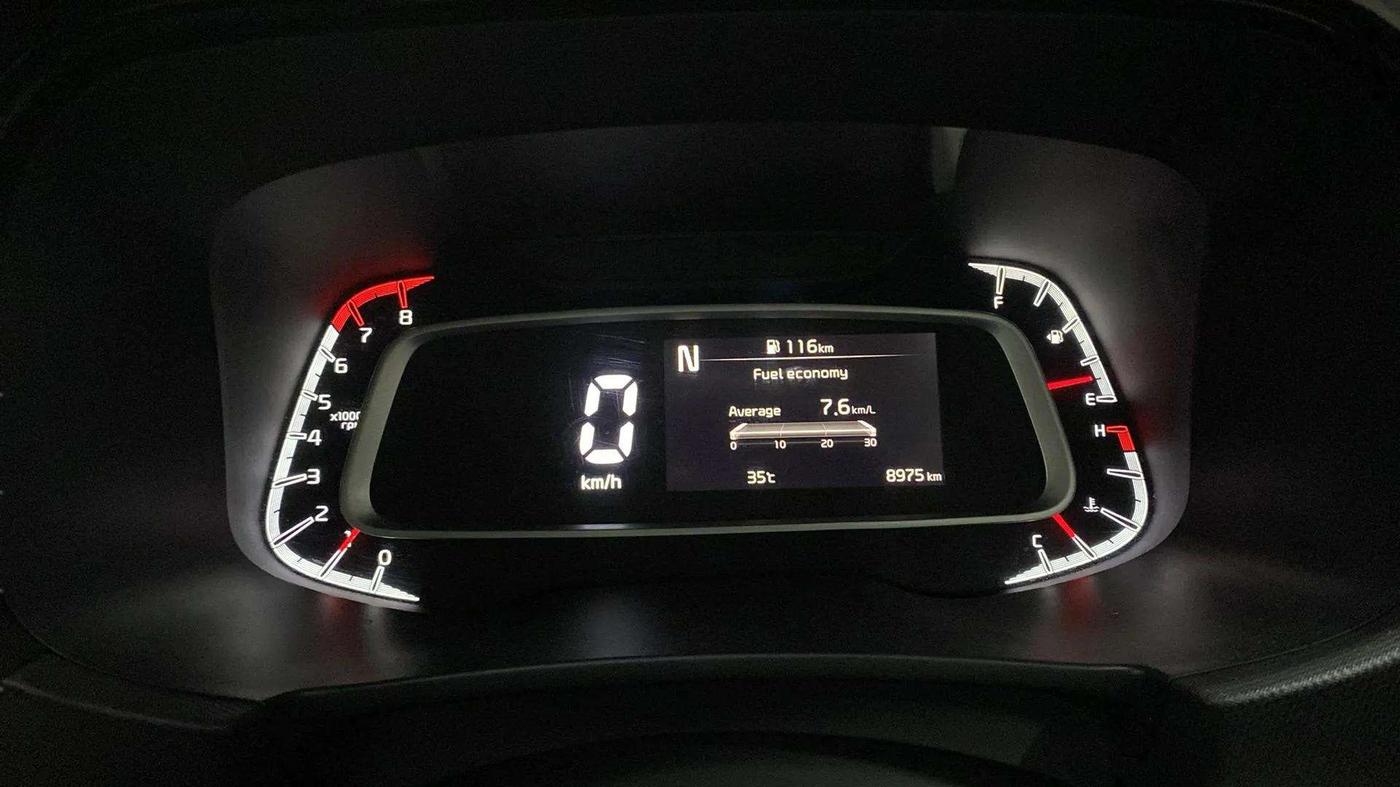 2023 KIA SONET HTX 1.0 IMT, Petrol, Manual, 8,942 km, Odometer Image
