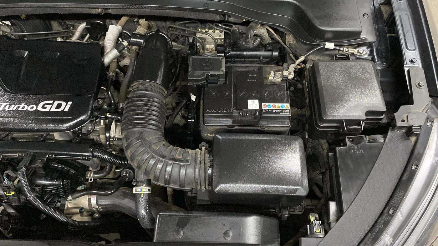 2023 KIA SONET HTX 1.0 IMT, Petrol, Manual, 8,942 km, Engine View - Left