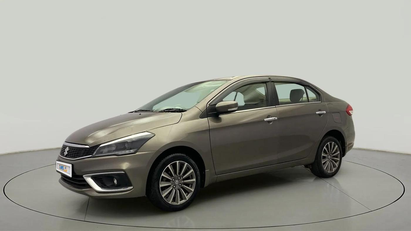 2019 Maruti Ciaz ALPHA 1.5 SHVS PETROL, Petrol, Manual, 43,475 km, Left Front Diagonal