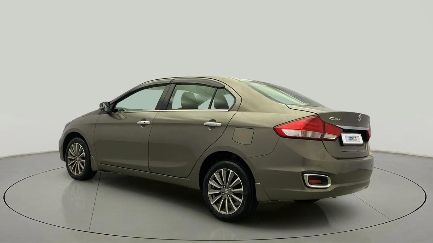 2019 Maruti Ciaz ALPHA 1.5 SHVS PETROL, Petrol, Manual, 43,475 km, Left Back Diagonal
