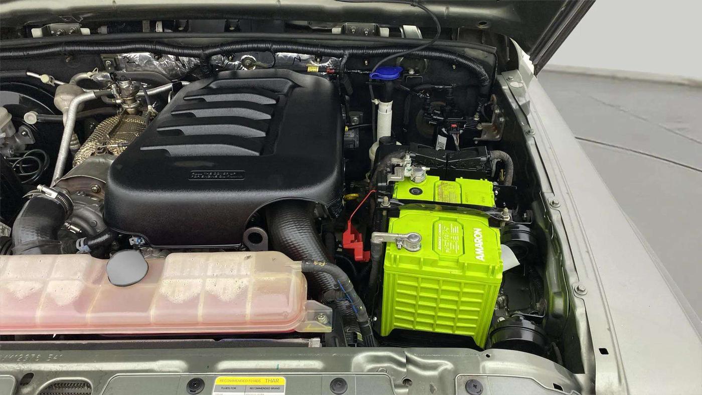 2021 Mahindra Thar LX D AT 4WD HT, Diesel, Automatic, 52,861 km, Engine View - Left