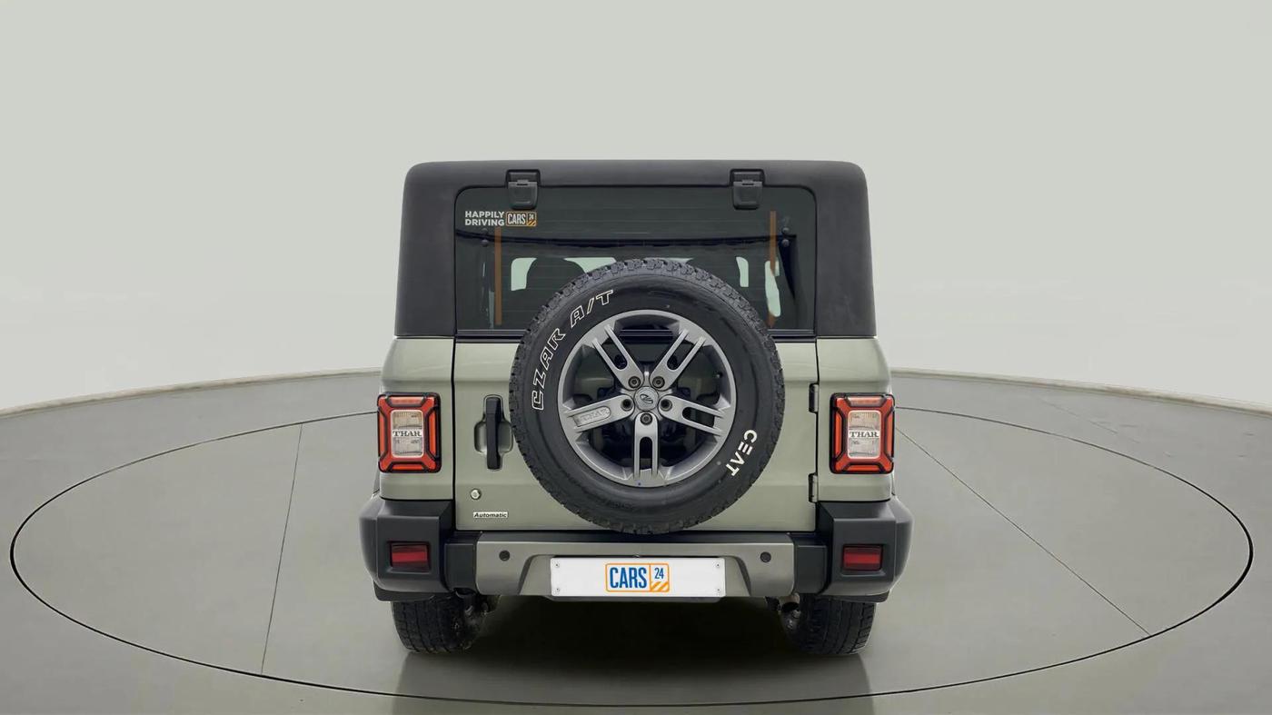2021 Mahindra Thar LX D AT 4WD HT, Diesel, Automatic, 52,861 km, Back/Rear