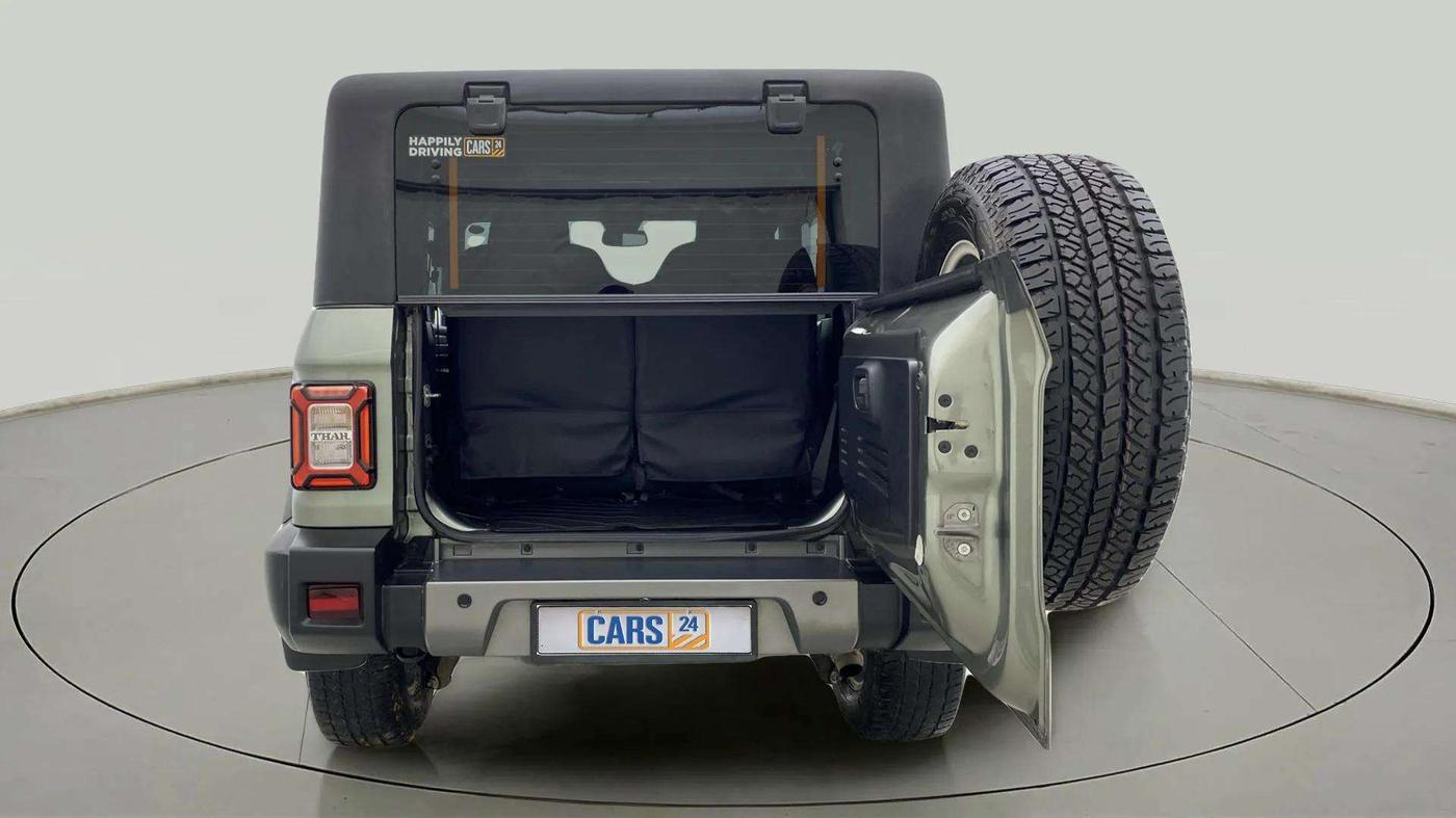 2021 Mahindra Thar LX D AT 4WD HT, Diesel, Automatic, 52,861 km, Boot Door Open