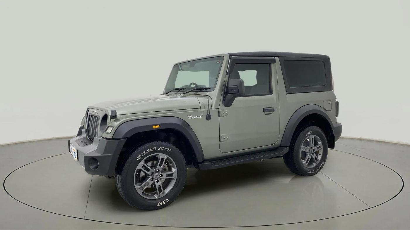 2021 Mahindra Thar LX D AT 4WD HT, Diesel, Automatic, 52,861 km, Left Front Diagonal