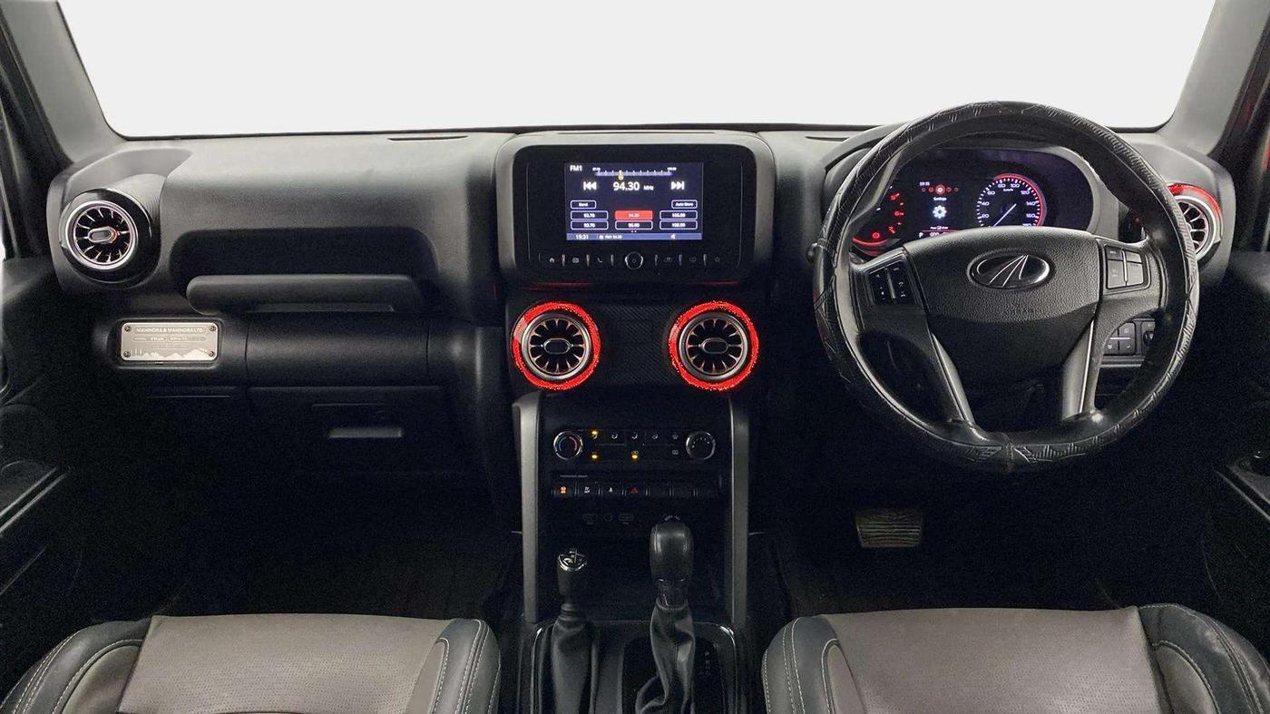 2021 Mahindra Thar LX D AT 4WD HT, Diesel, Automatic, 52,861 km, Dashboard