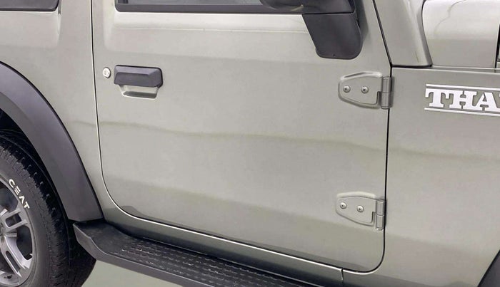 2021 Mahindra Thar LX D AT 4WD HT, Diesel, Automatic, 52,861 km, Driver-side door - Door visor damaged