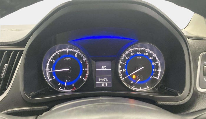 2021 Maruti Baleno DELTA PETROL 1.2, Petrol, Manual, 74,438 km, Odometer Image