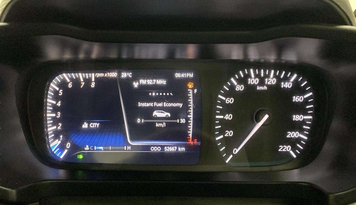2021 Tata ALTROZ XZ PLUS I-TURBO PETROL, Petrol, Manual, 52,602 km, Odometer Image