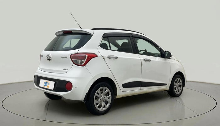 2019 Hyundai Grand i10 SPORTZ 1.2 KAPPA VTVT, Petrol, Manual, 30,507 km, Right Back Diagonal