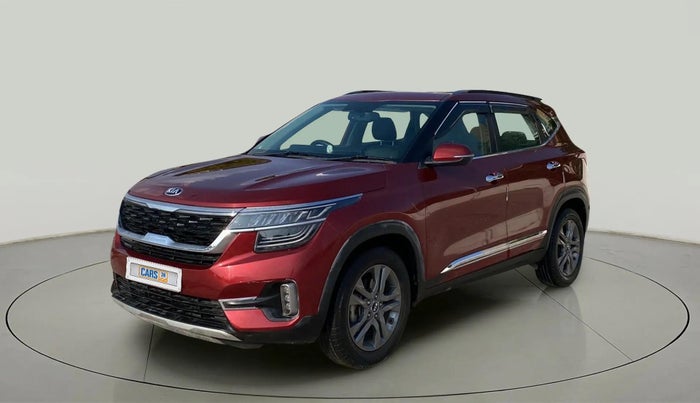2020 KIA SELTOS HTX 1.5 PETROL, Petrol, Manual, 34,314 km, Left Front Diagonal
