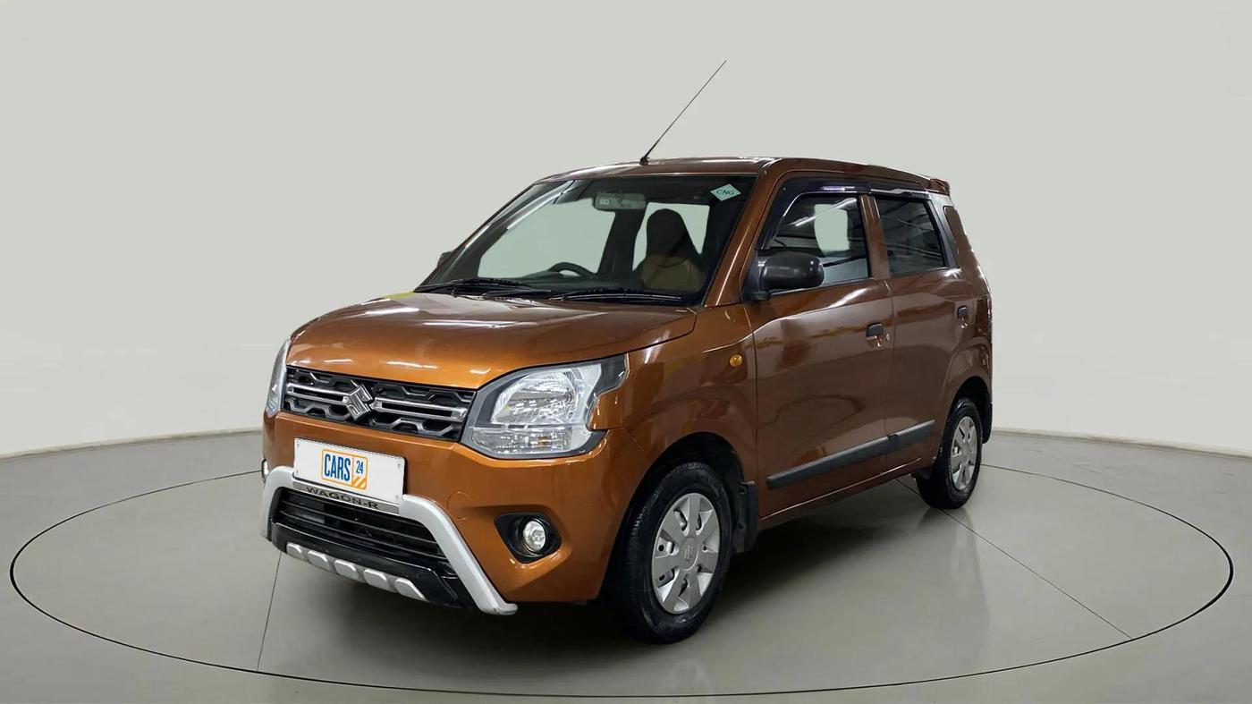 2021 Maruti New Wagon-R LXI CNG 1.0, CNG, Manual, 41,170 km, Left Front Diagonal