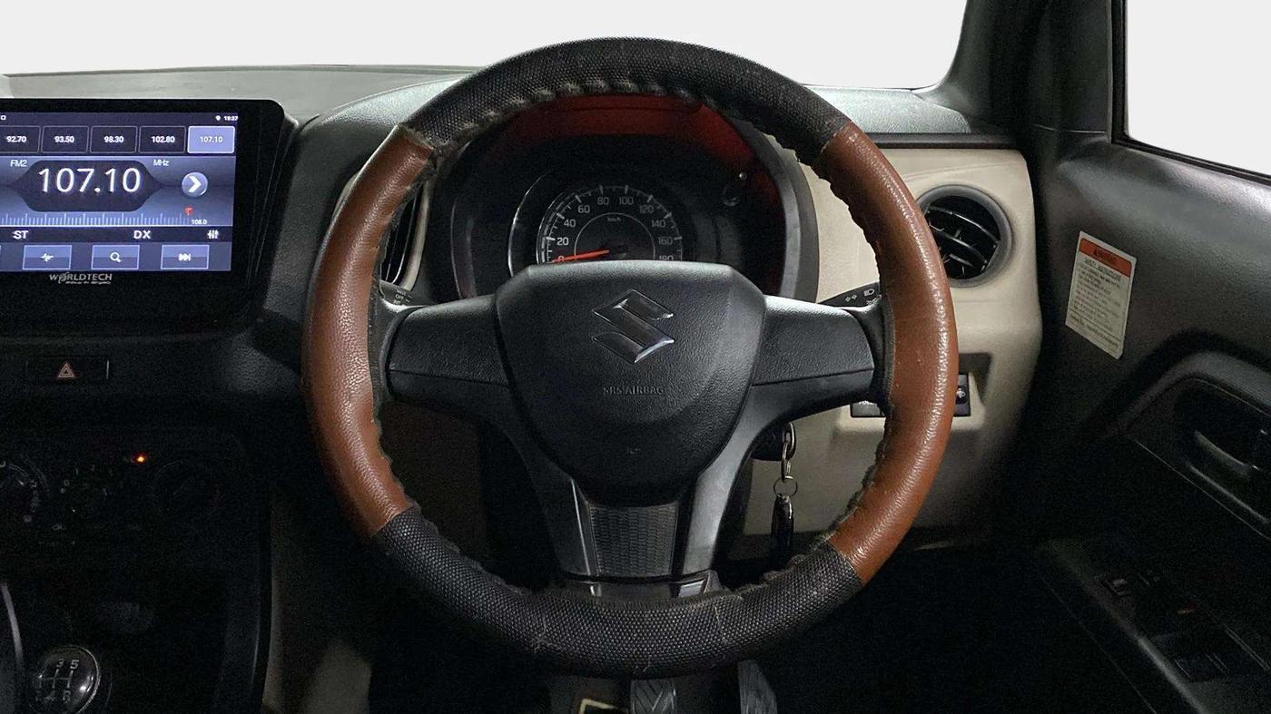 2021 Maruti New Wagon-R LXI CNG 1.0, CNG, Manual, 41,170 km, Steering Wheel Close Up