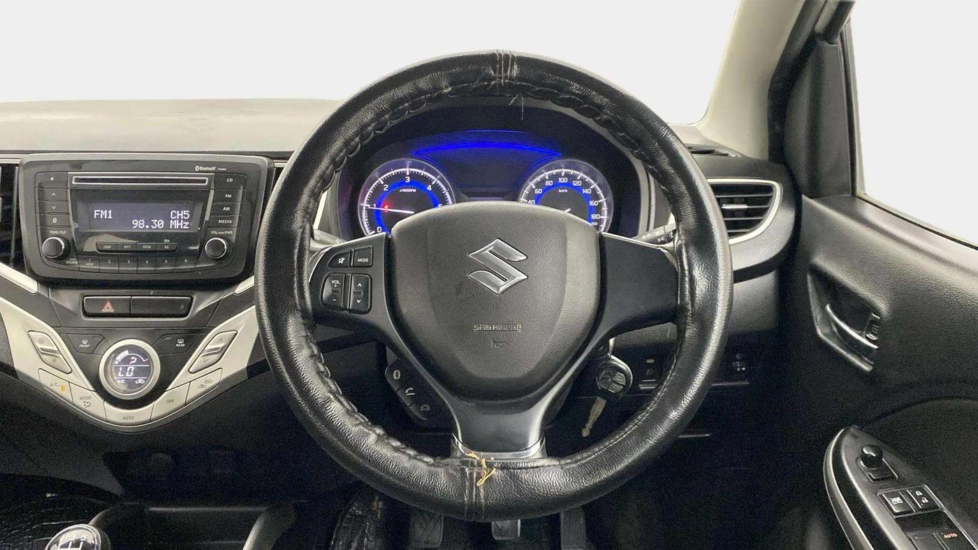 2016 Maruti Baleno DELTA DIESEL 1.3, Diesel, Manual, 86,230 km, Steering Wheel Close Up