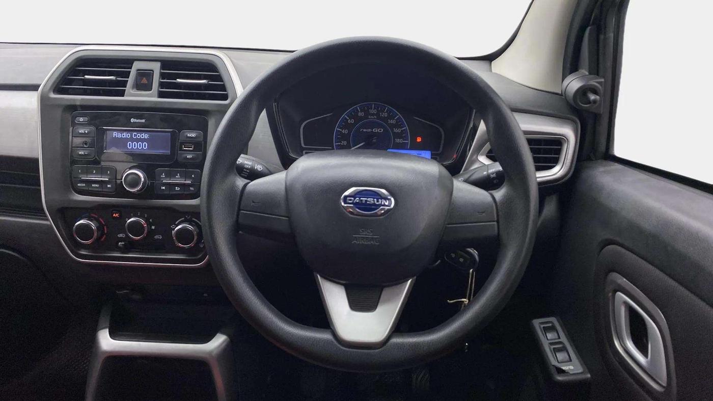 2021 Datsun Redi Go T, Petrol, Manual, 32,358 km, Steering Wheel Close Up