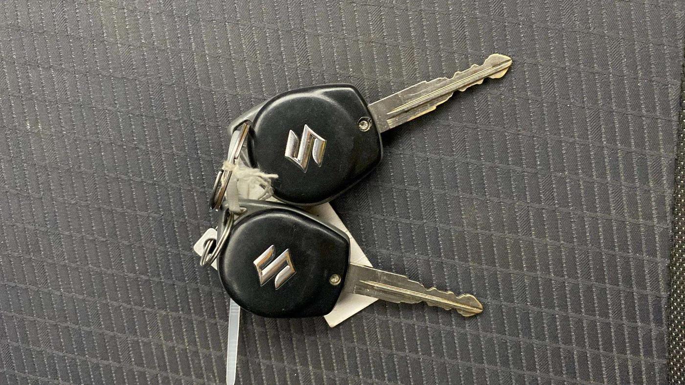 2021 Maruti Baleno DELTA PETROL 1.2, Petrol, Manual, 62,505 km, Key Close Up
