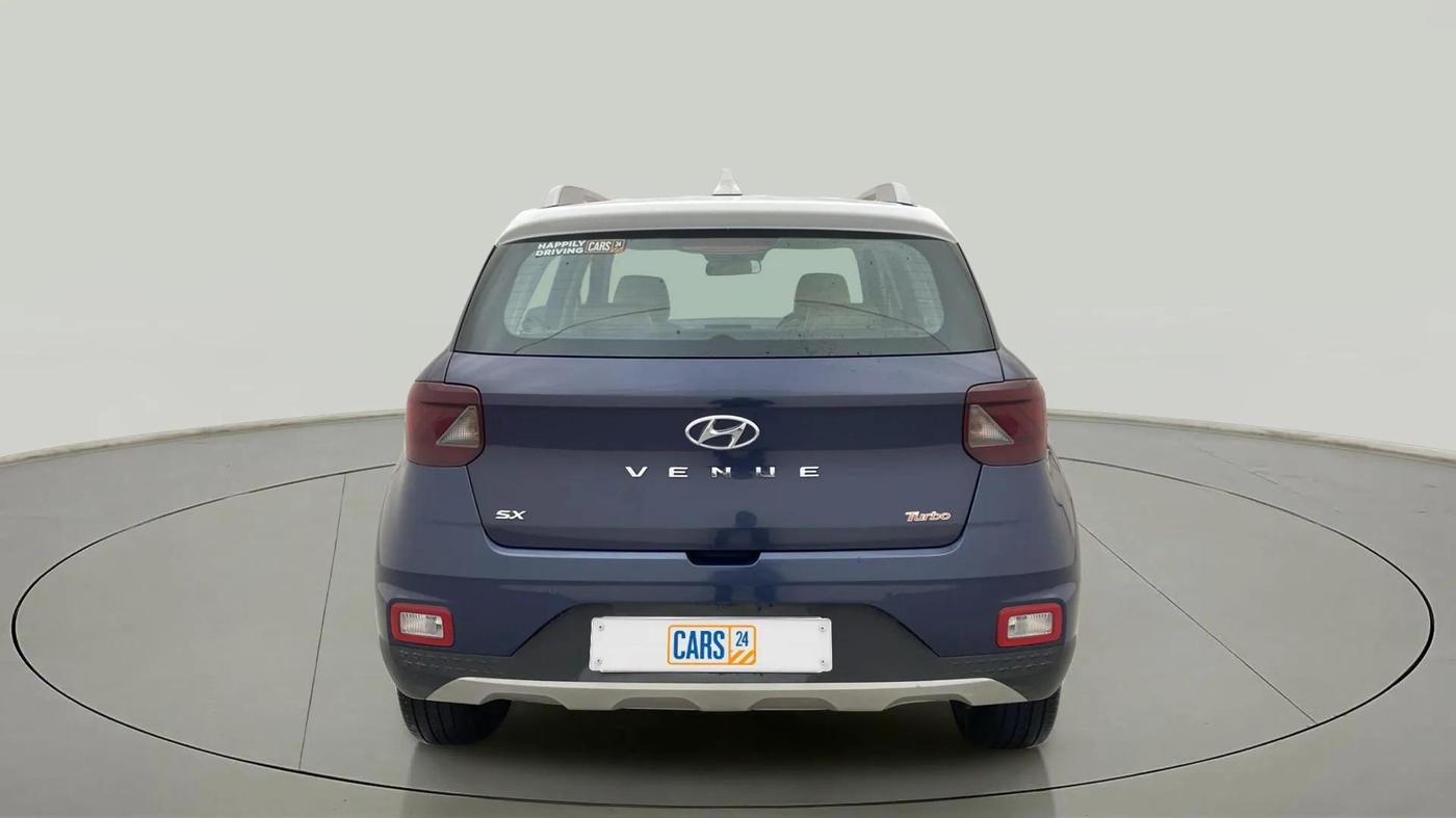 2020 Hyundai VENUE SX 1.0 TURBO DUAL TONE, Petrol, Manual, 65,657 km, Back/Rear