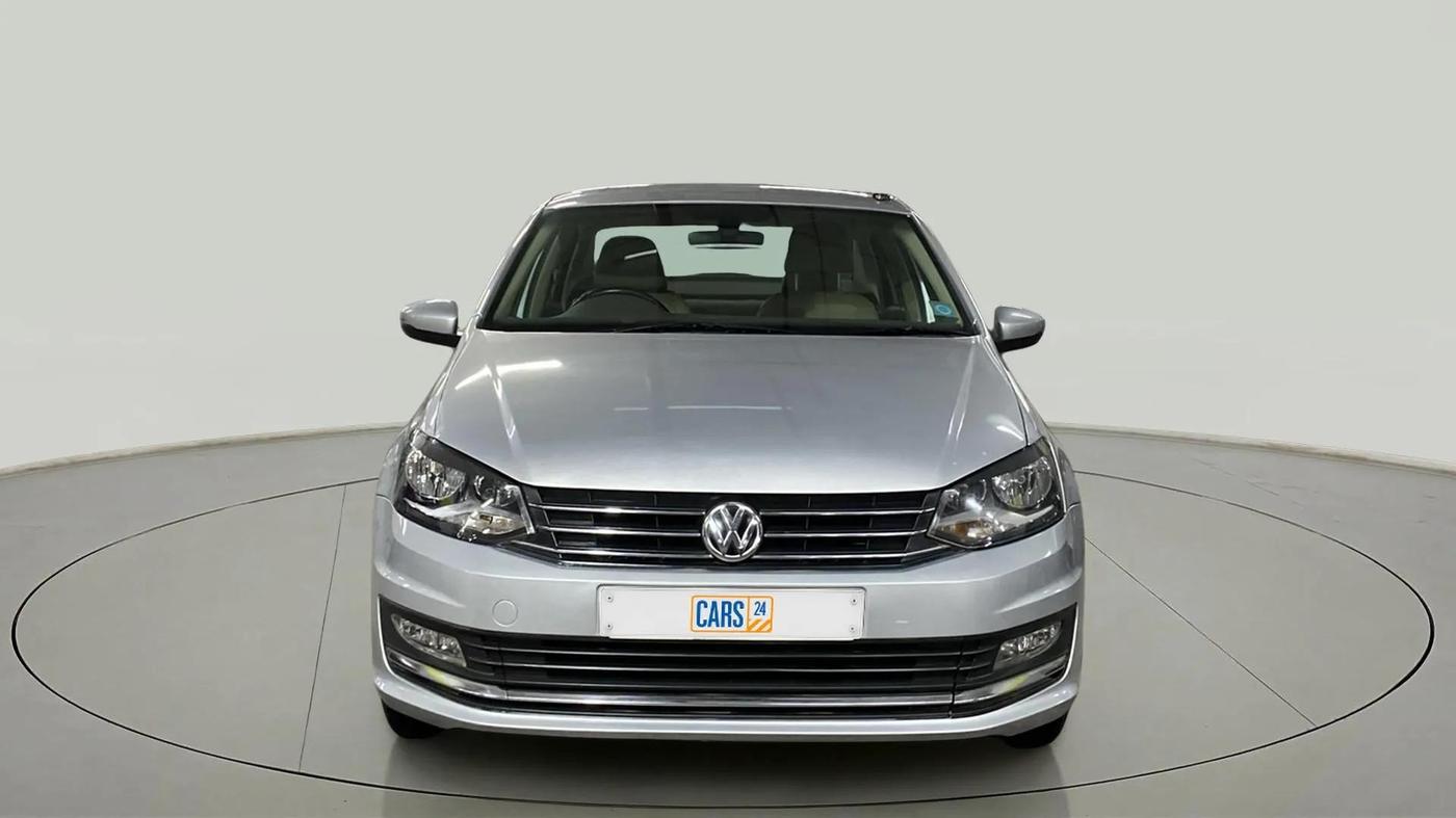 2016 Volkswagen Vento 1.2 TSI HIGHLINE PLUS AT, Petrol, Automatic, 46,398 km, Front