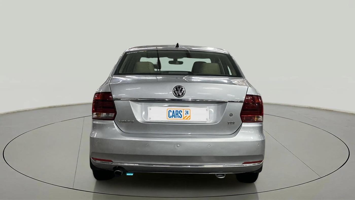 2016 Volkswagen Vento 1.2 TSI HIGHLINE PLUS AT, Petrol, Automatic, 46,398 km, Back/Rear