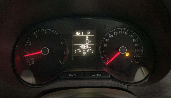 2016 Volkswagen Vento 1.2 TSI HIGHLINE PLUS AT, Petrol, Automatic, 46,380 km, Odometer Image
