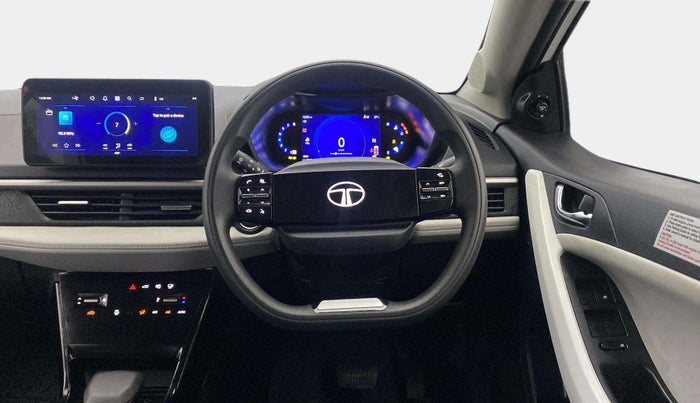 2024 Tata NEXON CREATIVE PLUS 1.2 REVOTRON 6 AMT, Petrol, Automatic, 4,038 km, Steering Wheel Close Up