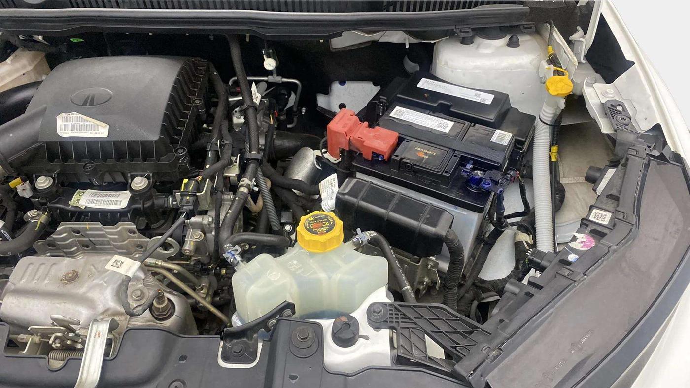 2024 Tata NEXON CREATIVE PLUS 1.2 REVOTRON 6 AMT, Petrol, Automatic, 4,623 km, Engine View - Left