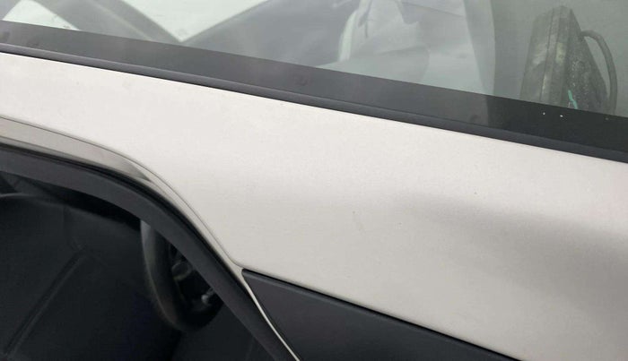 2014 Maruti Ritz ZXI, Petrol, Manual, 33,689 km, Right A pillar - Slightly dented
