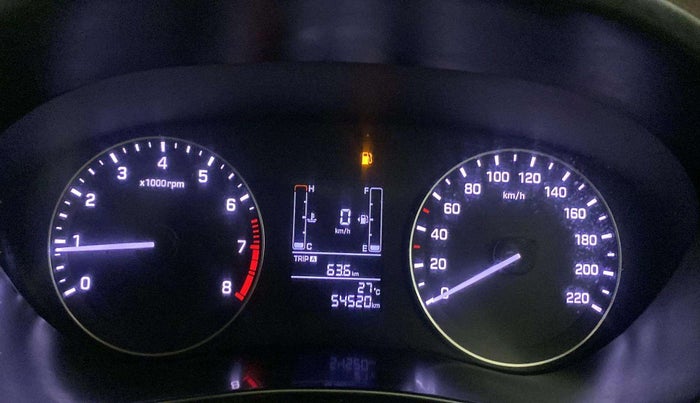 2016 Hyundai Elite i20 MAGNA 1.2, Petrol, Manual, 54,457 km, Odometer Image