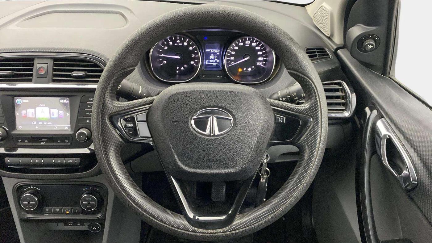 2018 Tata TIGOR XZ (O) PETROL, Petrol, Manual, 64,974 km, Steering Wheel Close Up