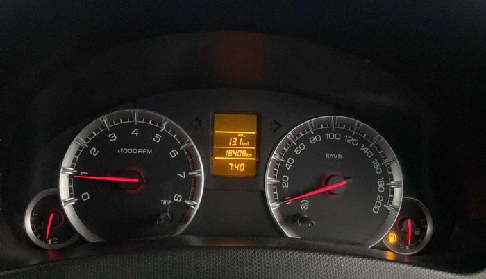 2015 Maruti Swift VXI, Petrol, Manual, 18,344 km, Odometer Image