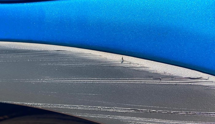 2019 Tata NEXON XZ PETROL, Petrol, Manual, 52,494 km, Left quarter panel - Cladding has minor damage