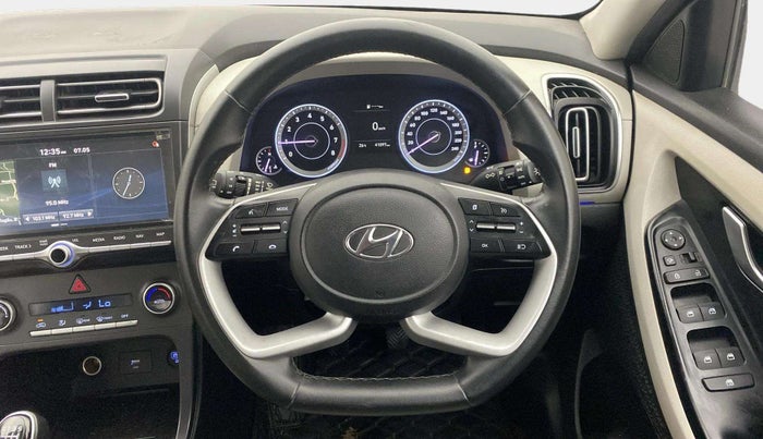2021 Hyundai Creta SX 1.5 PETROL, Petrol, Manual, 41,075 km, Steering Wheel Close Up