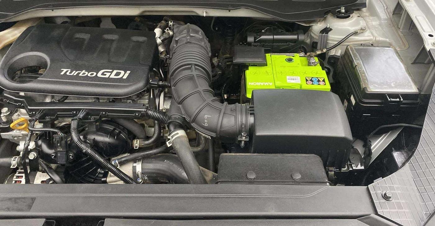 2019 Hyundai VENUE SX PLUS 1.0 TURBO DCT, Petrol, Automatic, 33,744 km, Engine View - Left