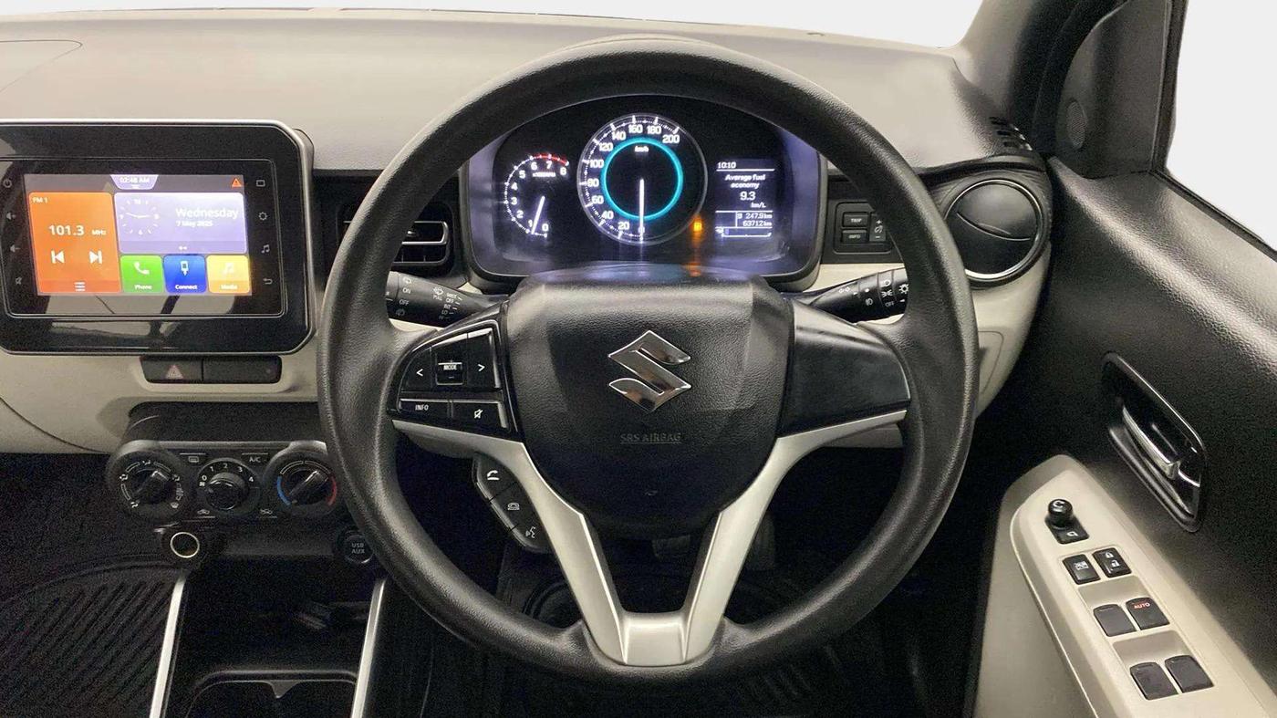 2020 Maruti IGNIS ZETA 1.2, Petrol, Manual, 63,701 km, Steering Wheel Close Up