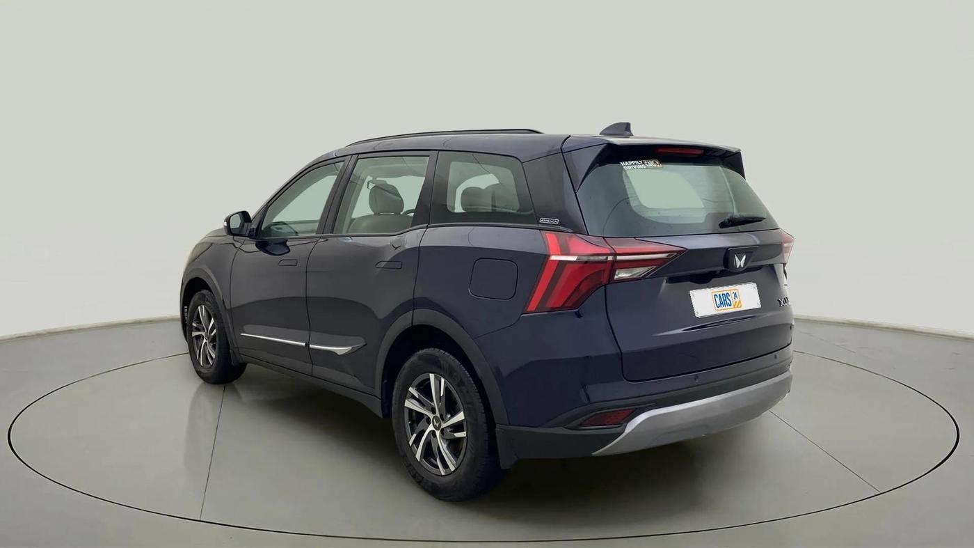 2022 Mahindra XUV700 AX 5 P AT 5 STR, Petrol, Automatic, 30,522 km, Left Back Diagonal