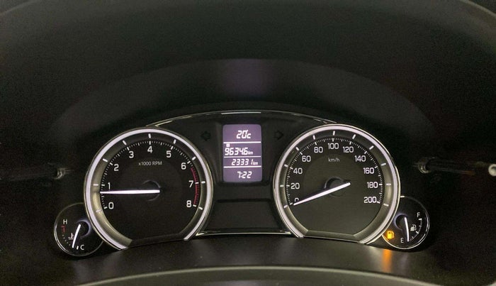 2015 Maruti Ciaz ZXI+ RS, Petrol, Manual, 23,307 km, Odometer Image