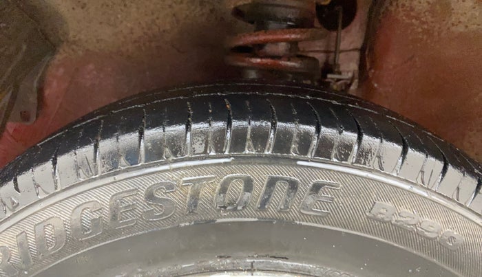 2018 Maruti Alto 800 VXI, Petrol, Manual, 1,03,080 km, Left Front Tyre Tread