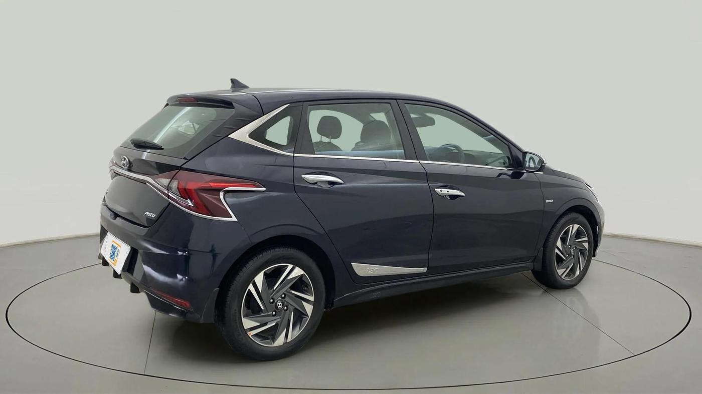 2022 Hyundai NEW I20 ASTA (O) 1.0 TURBO GDI DCT, Petrol, Automatic, 31,047 km, Right Back Diagonal
