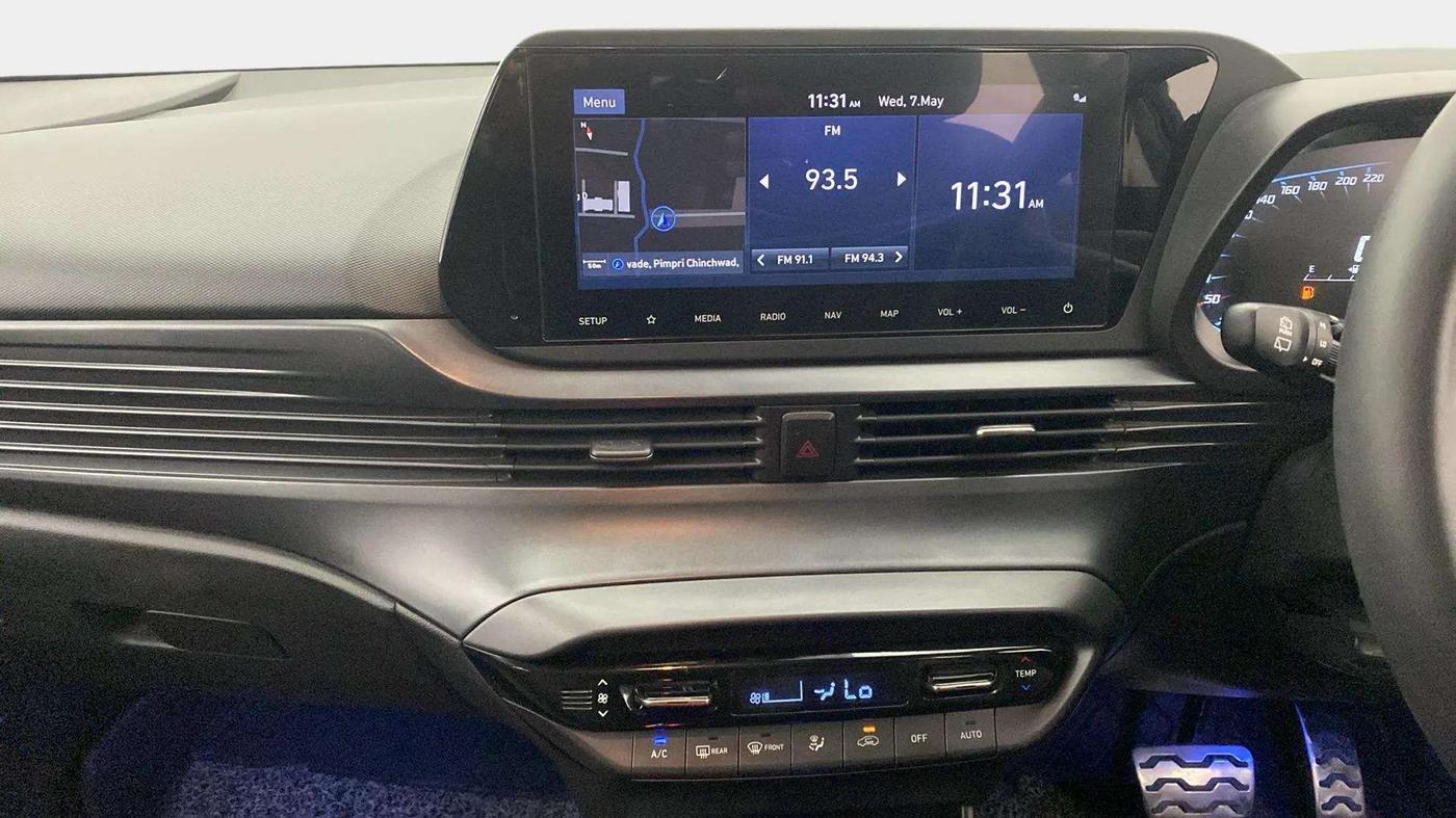 2022 Hyundai NEW I20 ASTA (O) 1.0 TURBO GDI DCT, Petrol, Automatic, 31,047 km, Air Conditioner