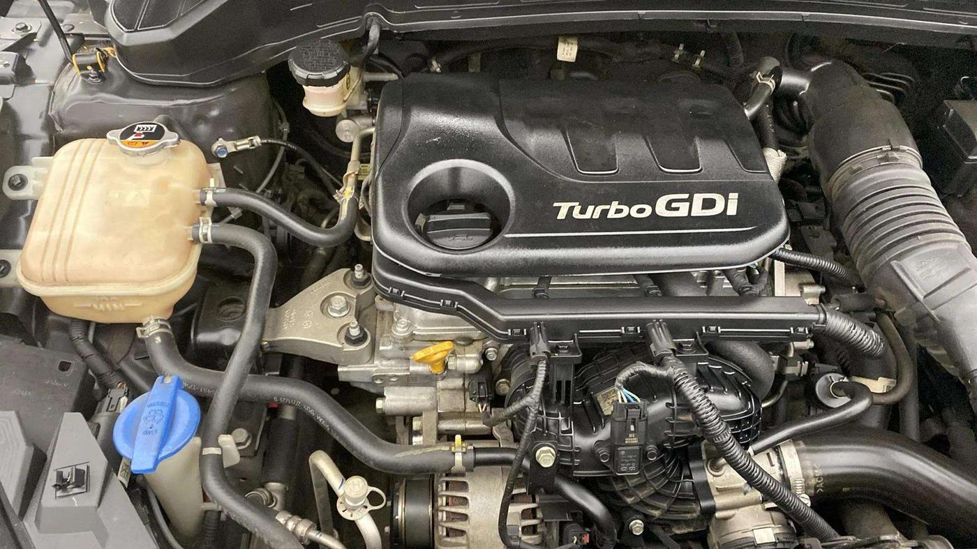 2022 Hyundai NEW I20 ASTA (O) 1.0 TURBO GDI DCT, Petrol, Automatic, 31,047 km, Engine View - Right