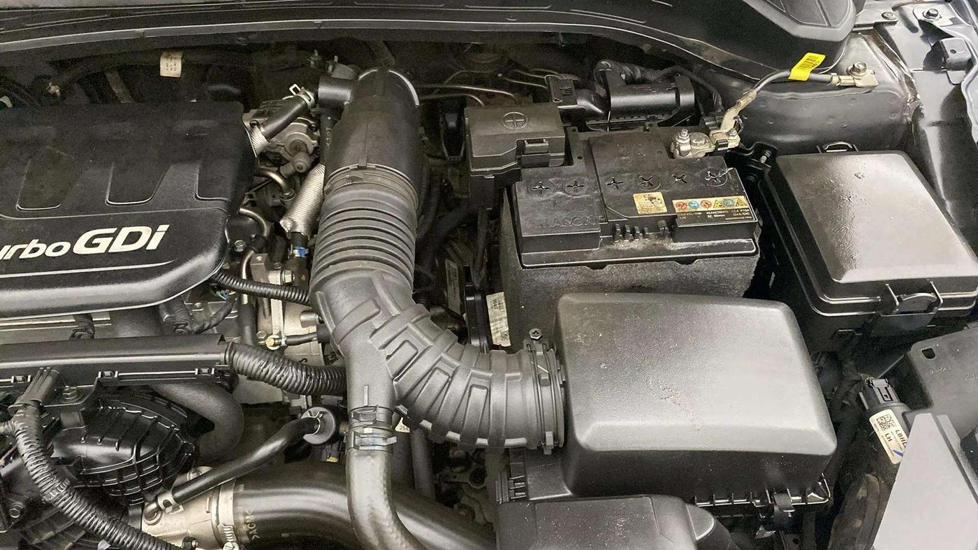 2022 Hyundai NEW I20 ASTA (O) 1.0 TURBO GDI DCT, Petrol, Automatic, 31,047 km, Engine View - Left