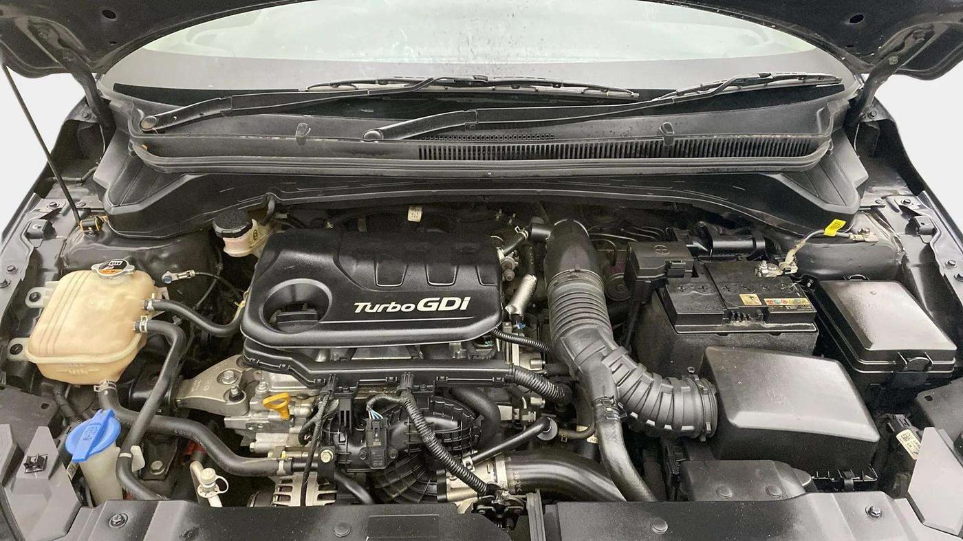 2022 Hyundai NEW I20 ASTA (O) 1.0 TURBO GDI DCT, Petrol, Automatic, 31,047 km, Engine View
