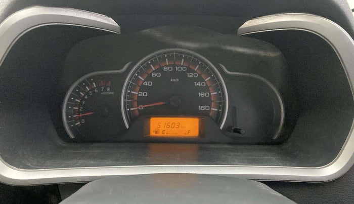 2017 Maruti Alto K10 VXI, Petrol, Manual, 51,639 km, Odometer Image