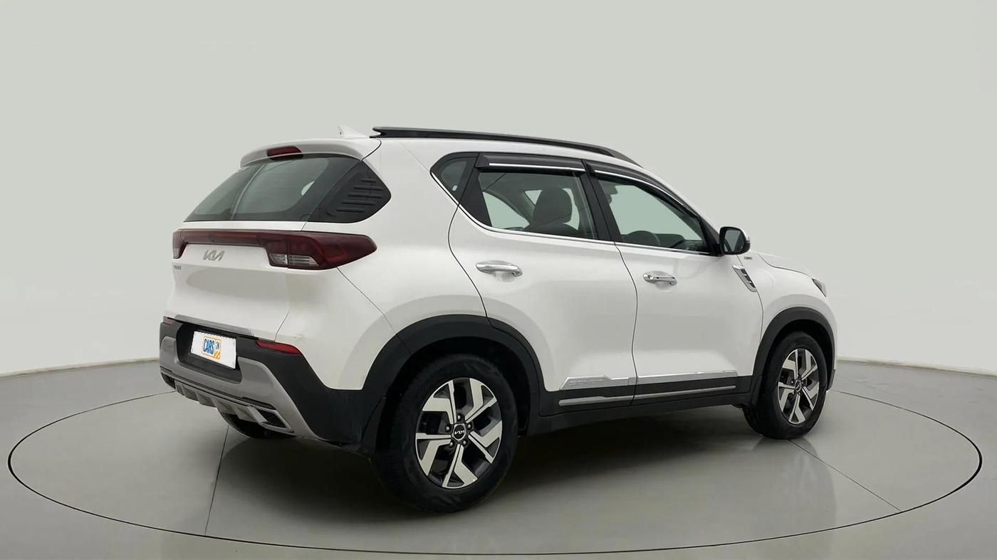 2023 KIA SONET HTX 1.5D IMT, Diesel, Manual, 42,535 km, Right Back Diagonal