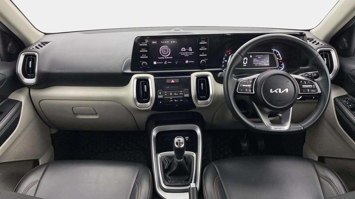 2023 KIA SONET HTX 1.5D IMT, Diesel, Manual, 42,535 km, Dashboard