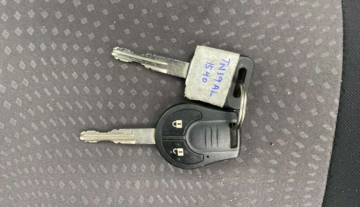 2018 Nissan Micra Active XV, Petrol, Manual, 38,080 km, Key Close Up